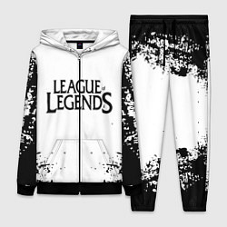 Женский 3D-костюм League of legends, цвет: 3D-черный