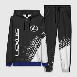 Женский 3D-костюм LEXUS ЛЕКСУС, цвет: 3D-синий