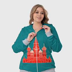 Женский 3D-костюм Москва, цвет: 3D-меланж — фото 2