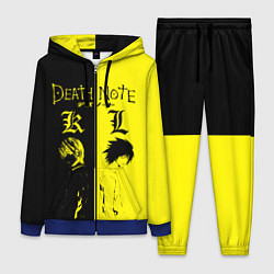 Женский 3D-костюм Death Note, цвет: 3D-синий