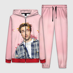 Женский 3D-костюм ROBERT PATTINSON, цвет: 3D-красный