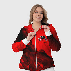 Женский 3D-костюм КОРОЛЬ И ШУТ, цвет: 3D-белый — фото 2