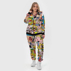 Женский 3D-костюм Pop Art, цвет: 3D-черный — фото 2