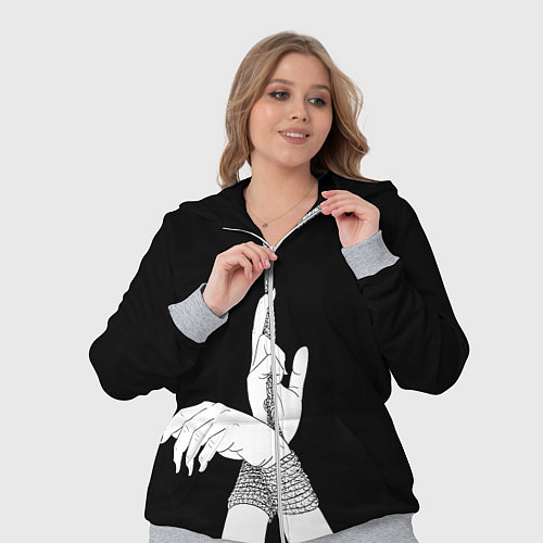 Женский костюм Связанные руки эстетика / 3D-Меланж – фото 3