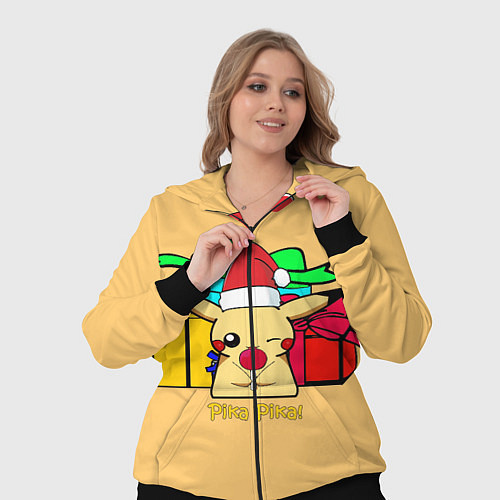 Женский костюм New Year Pikachu / 3D-Черный – фото 3