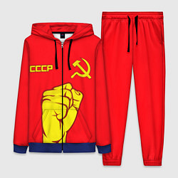 Женский 3D-костюм СССР, цвет: 3D-синий