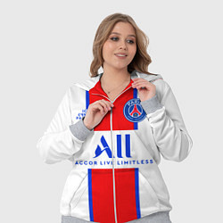 Женский 3D-костюм PSG, выездная сезон 2021, цвет: 3D-меланж — фото 2