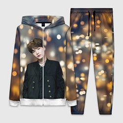 Женский 3D-костюм MIN YOONGI, цвет: 3D-белый