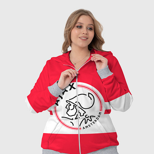 Женский костюм AJAX AMSTERDAM / 3D-Меланж – фото 3
