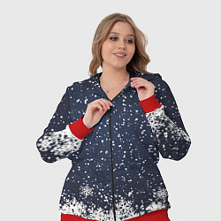 Женский 3D-костюм Атмосфера нового года, цвет: 3D-красный — фото 2