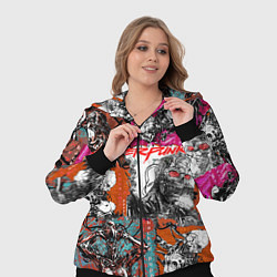 Женский 3D-костюм Cyberpunk 2077, цвет: 3D-черный — фото 2