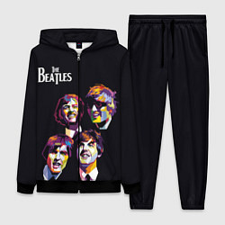 Женский 3D-костюм The Beatles, цвет: 3D-черный