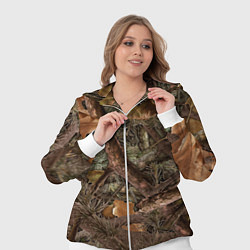 Женский 3D-костюм Охотничий камуфляж, цвет: 3D-белый — фото 2