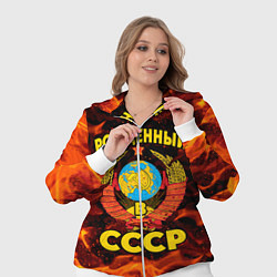 Женский 3D-костюм СССР, цвет: 3D-белый — фото 2
