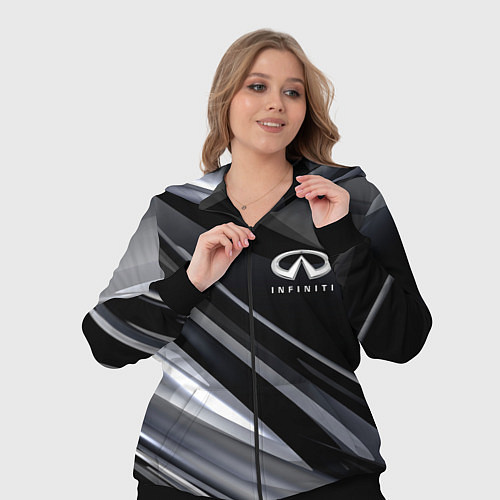 Женский костюм Infiniti / 3D-Черный – фото 3