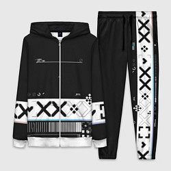 Женский 3D-костюм Desert Eagle: Printstream Black, цвет: 3D-белый