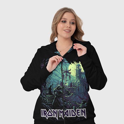Женский костюм IRON MAIDEN / 3D-Черный – фото 3