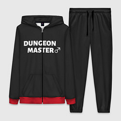 Женский 3D-костюм Dungeon Master, цвет: 3D-красный