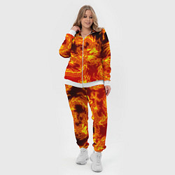 Женский 3D-костюм ДРАКОН, цвет: 3D-белый — фото 2