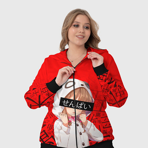 Женский костюм SENPAI / 3D-Черный – фото 3