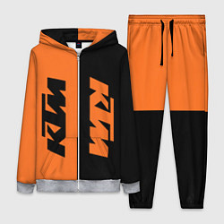 Женский 3D-костюм KTM КТМ Z, цвет: 3D-меланж