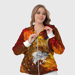 Женский 3D-костюм Огненный Лис, цвет: 3D-белый — фото 2