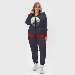 Женский 3D-костюм Mountain Vinyl Record, цвет: 3D-красный — фото 2