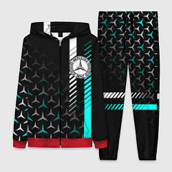 Женский костюм МЕРСЕДЕС AQUA BLACK GRADIENT