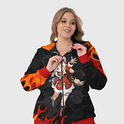 Женский 3D-костюм Genshin Impact - Klee, цвет: 3D-красный — фото 2