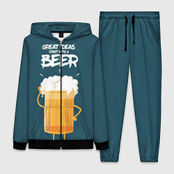 Женский костюм Great Ideas start with a BEER