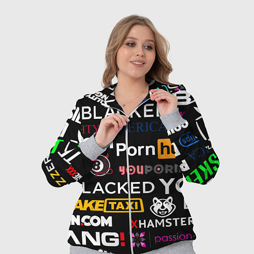 Женский костюм ПОРНОСТУДИИ PORN STUDIO / 3D-Меланж – фото 3