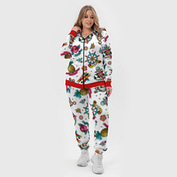 Женский 3D-костюм Old school Sailor, цвет: 3D-красный — фото 2