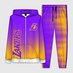 Женский 3D-костюм LOS ANGELES LAKERS ЛЕЙКЕРС, цвет: 3D-белый