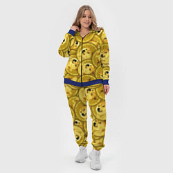 Женский 3D-костюм DOGECOIN DOGE ДОГИКОИН, цвет: 3D-синий — фото 2