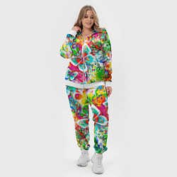 Женский 3D-костюм ЯРКИЕ КРАСКИ, цвет: 3D-белый — фото 2