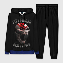 Женский 3D-костюм Five Finger Death Punch 5FDP, цвет: 3D-синий