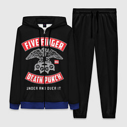 Женский 3D-костюм Five Finger Death Punch 5FDP, цвет: 3D-синий