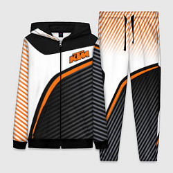 Женский 3D-костюм KTM MOTORCYCLES КТМ МОТОЦИКЛ, цвет: 3D-черный