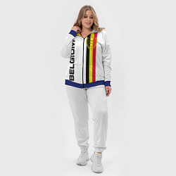 Женский 3D-костюм СБОРНАЯ БЕЛЬГИИ, цвет: 3D-синий — фото 2