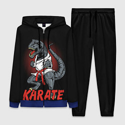 Женский 3D-костюм KARATE T-REX, цвет: 3D-синий
