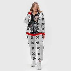 Женский 3D-костюм Риэл Мэйер из Эрго Прокси, цвет: 3D-красный — фото 2