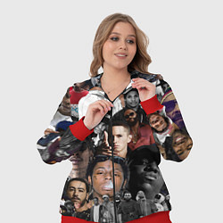 Женский 3D-костюм Короли Рэпа KING RAP, цвет: 3D-красный — фото 2