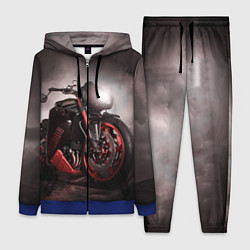 Женский 3D-костюм СУПЕРБАЙК, цвет: 3D-синий