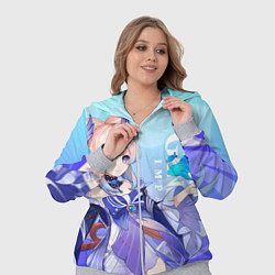 Женский 3D-костюм Genshin Impact, Кокоми, цвет: 3D-меланж — фото 2