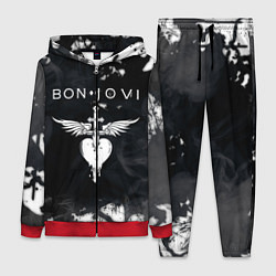 Женский 3D-костюм BON JOVI БОН ДЖОВИ, цвет: 3D-красный