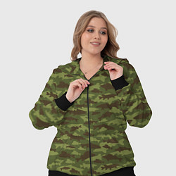 Женский 3D-костюм Рыбак камуфляж из рыб, цвет: 3D-черный — фото 2