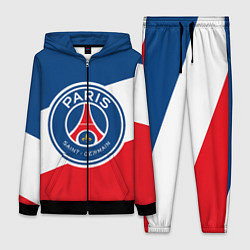 Женский 3D-костюм Paris Saint-Germain FC, цвет: 3D-черный