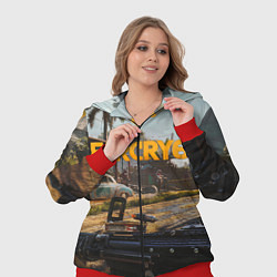 Женский 3D-костюм Far Cry 6 game art, цвет: 3D-красный — фото 2