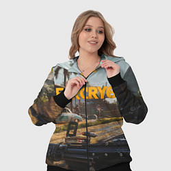 Женский 3D-костюм Far Cry 6 game art, цвет: 3D-черный — фото 2