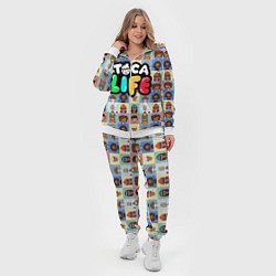 Женский 3D-костюм Toca Life, цвет: 3D-белый — фото 2
